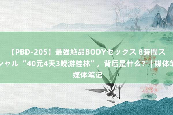 【PBD-205】最強絶品BODYセックス 8時間スペシャル “40元4天3晚游桂林”，背后是什么？ | 媒体笔记