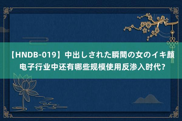 【HNDB-019】中出しされた瞬間の女のイキ顔 电子行业中还有哪些规模使用反渗入时代？