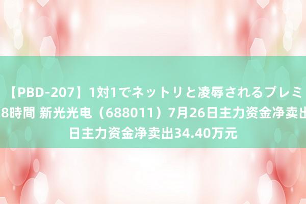 【PBD-207】1対1でネットリと凌辱されるプレミア女優たち 8時間 新光光电（688011）7月26日主力资金净卖出34.40万元