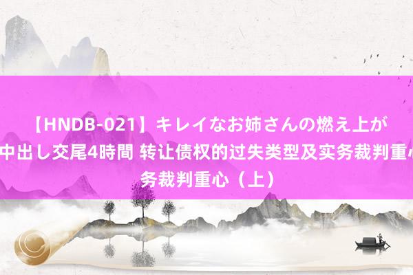 【HNDB-021】キレイなお姉さんの燃え上がる本物中出し交尾4時間 转让债权的过失类型及实务裁判重心（上）