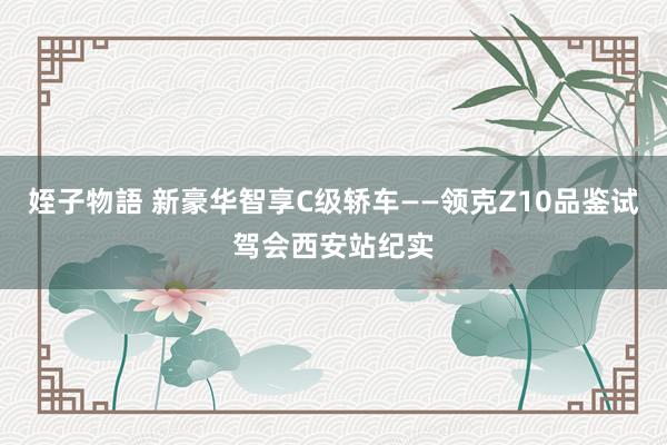 姪子物語 新豪华智享C级轿车——领克Z10品鉴试驾会西安站纪实